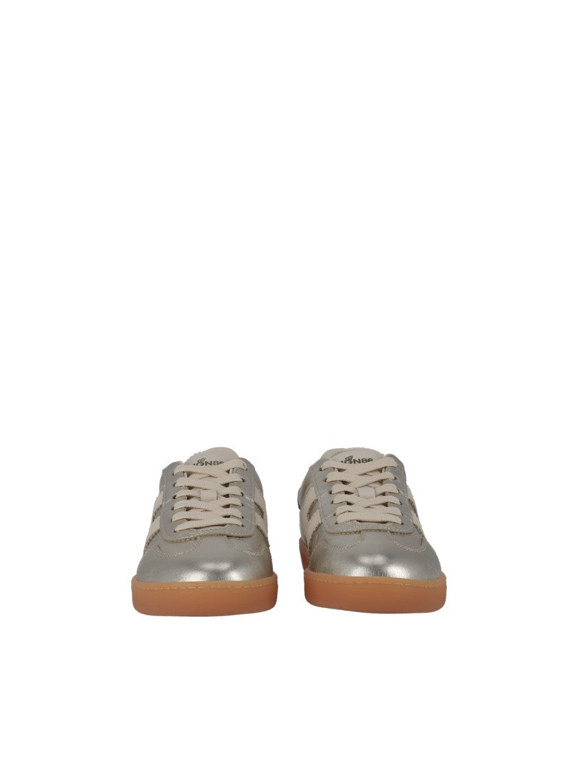 Hogan Metallic Gum-Sole Cool Low-Top Sneakers