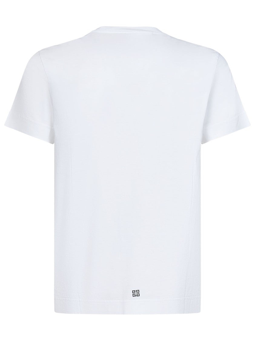Givenchy White Cotton T-Shirt