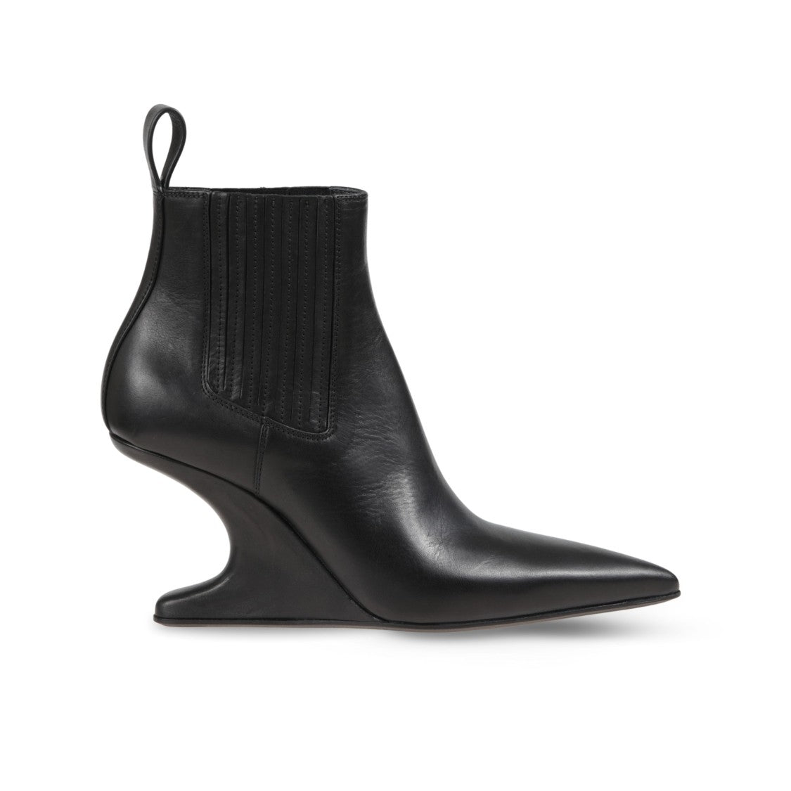 Rick Owens Runway Sharp Ankle Boots
