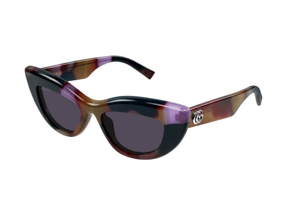 Gucci Gg2031s Double-G Tortoiseshell Cat-Eye Sunglasses