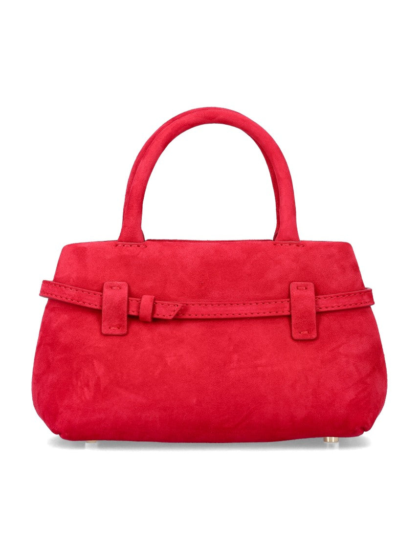 Manu Atelier Le Cambon 20 Structured Red Handbag
