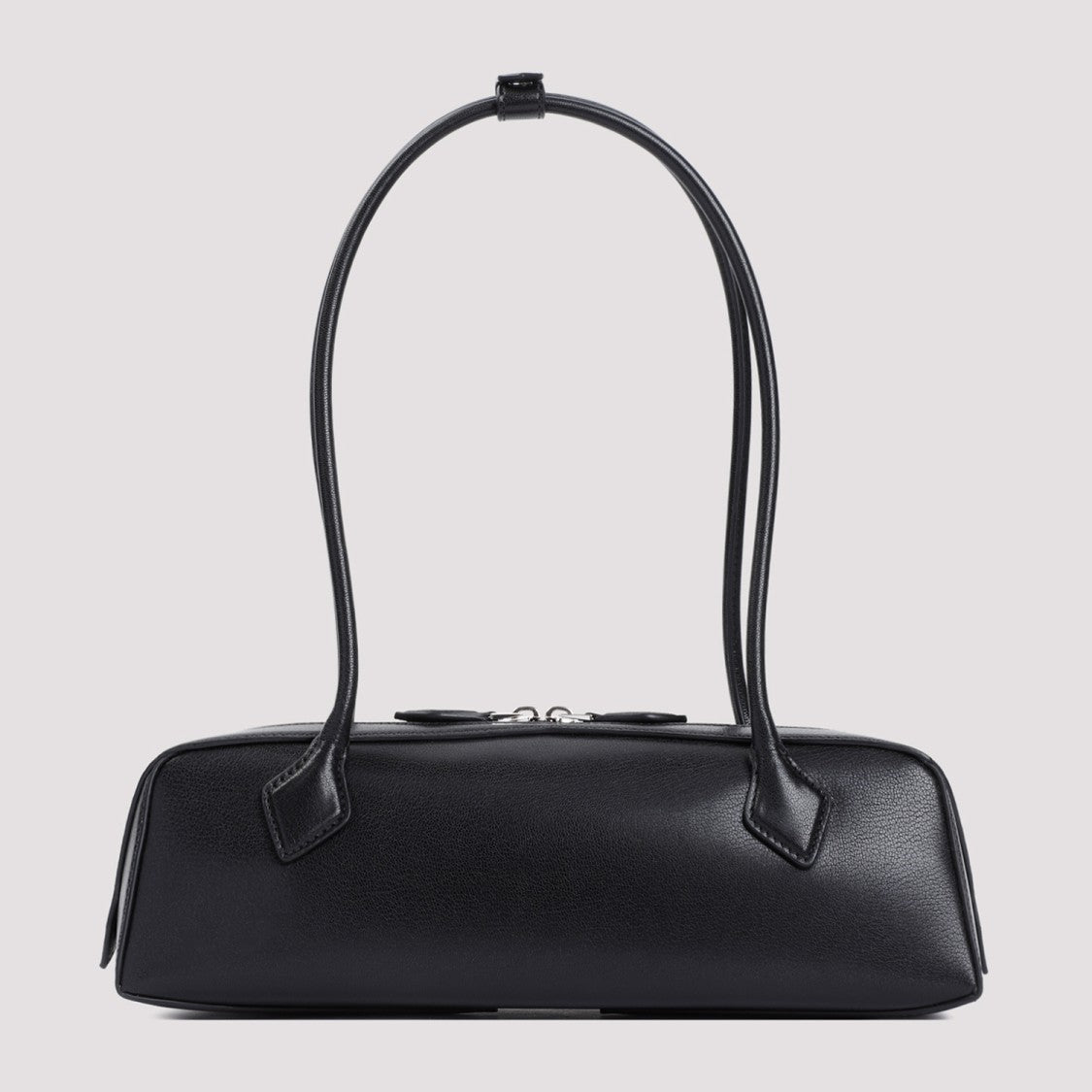 Alaïa Le Teckel Black Goat Leather Shoulder Bag