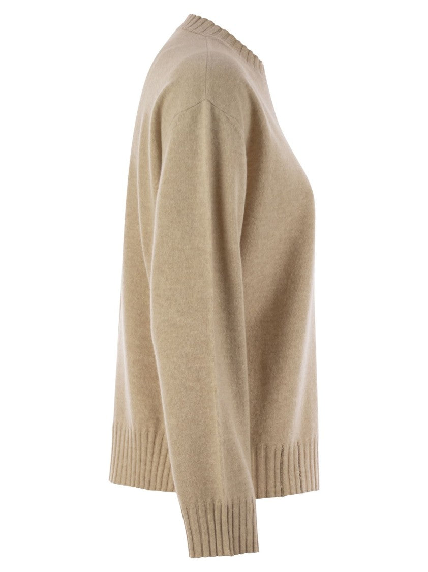 Fabiana Filippi Platinum Crew-Neck Jumper