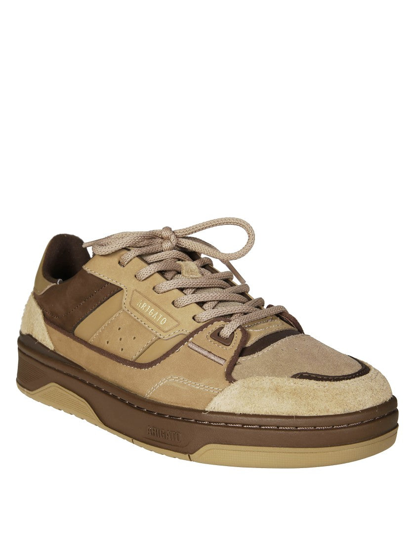 Axel Arigato Layered Clay Sneakers With Suede