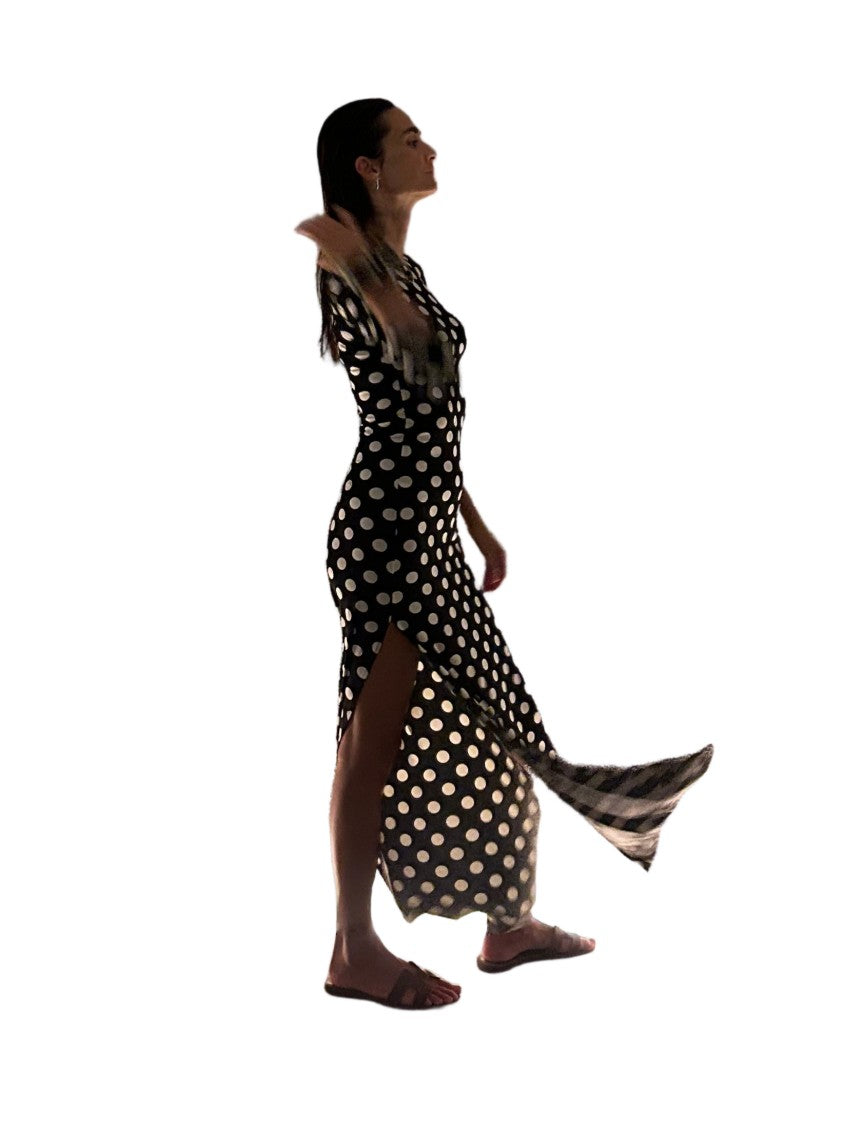 Hawa Made From Love Ayana Dress With Large Polka Dots