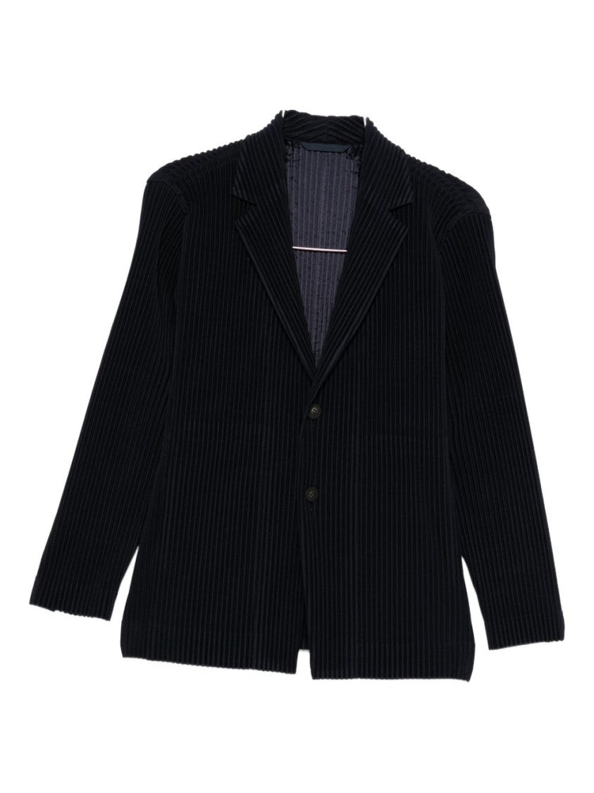 Homme Plissé Issey Miyake Double Breasted Blazer