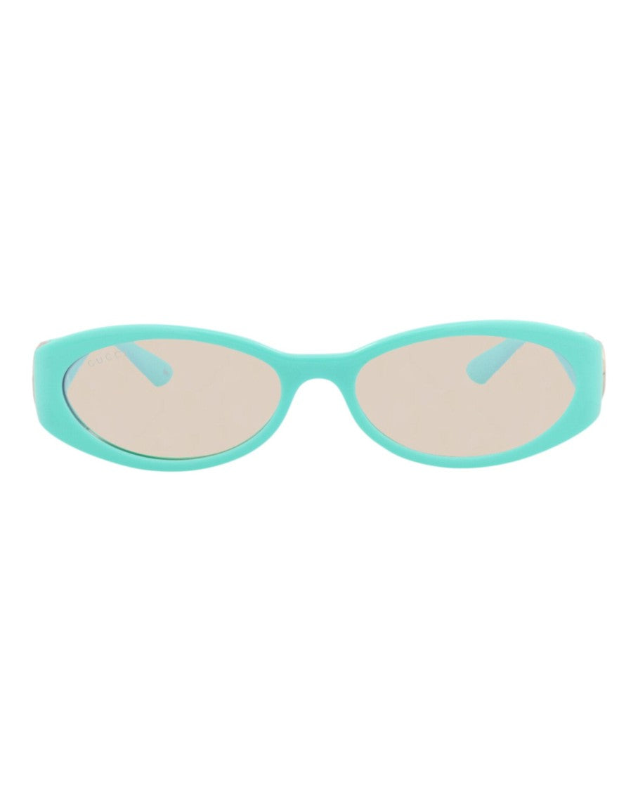 Gucci Round-Frame Injection Sunglasses