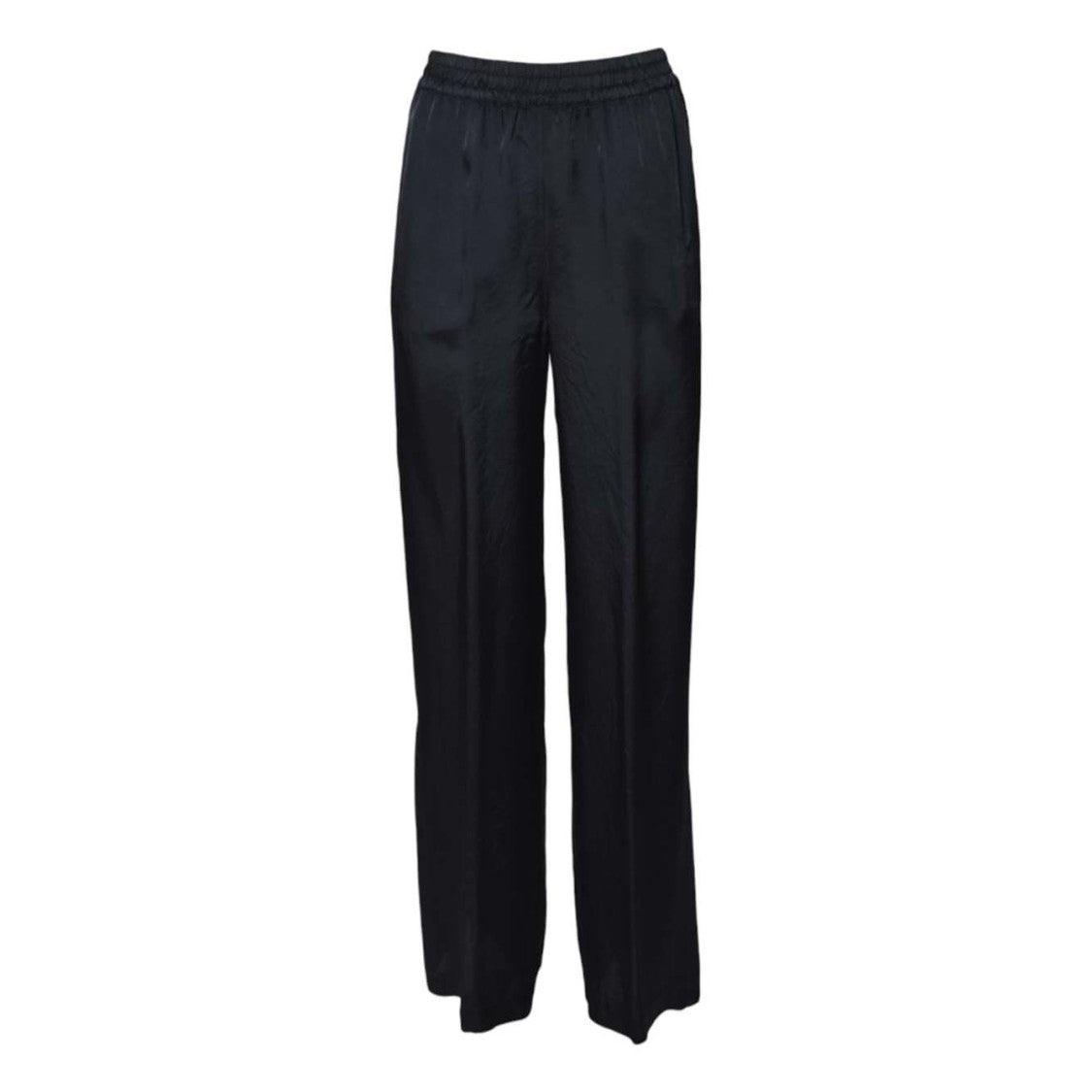 Aspesi Blue Viscose Twill Trousers