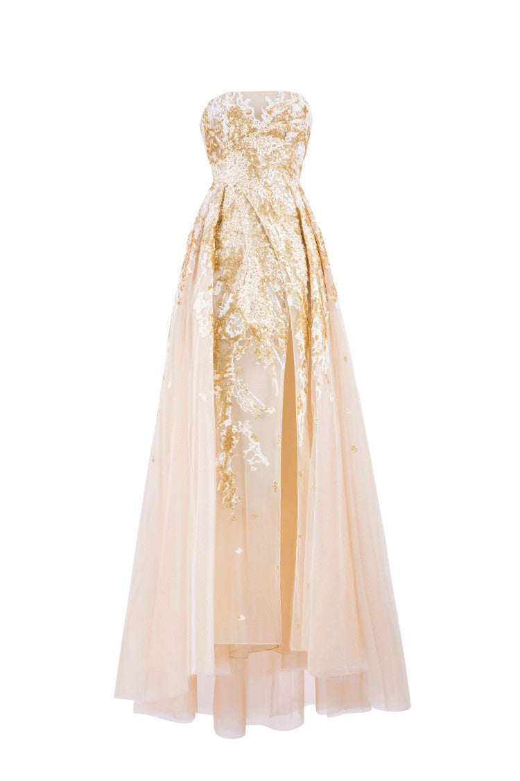 Saiid Kobeisy Embroidered Dress