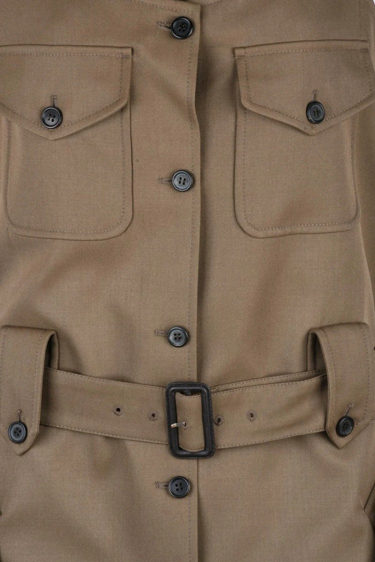 Miu Miu Short Dress - Khaki