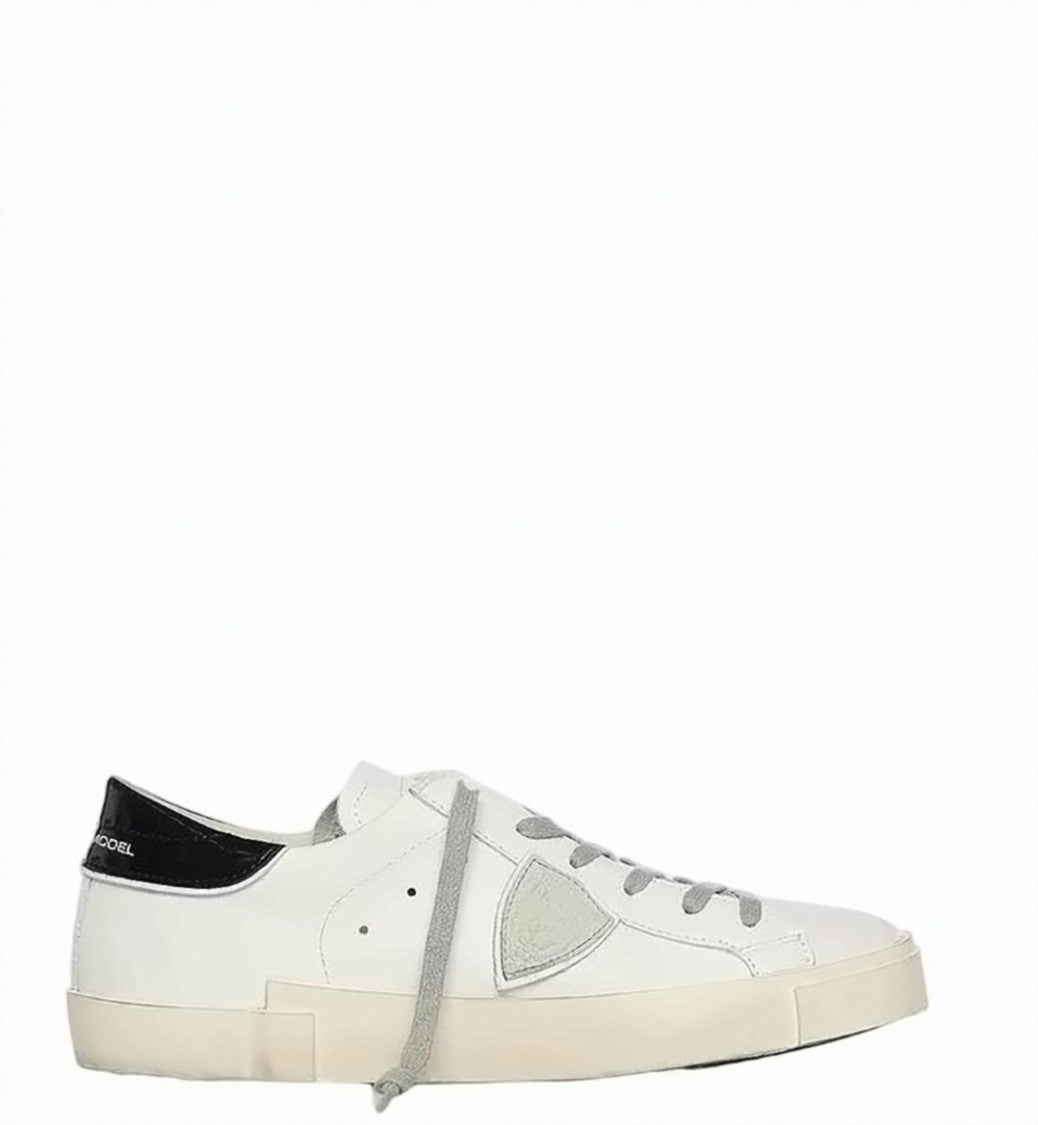 Philippe Model Prsx Calfskin Lace Up Sneakers