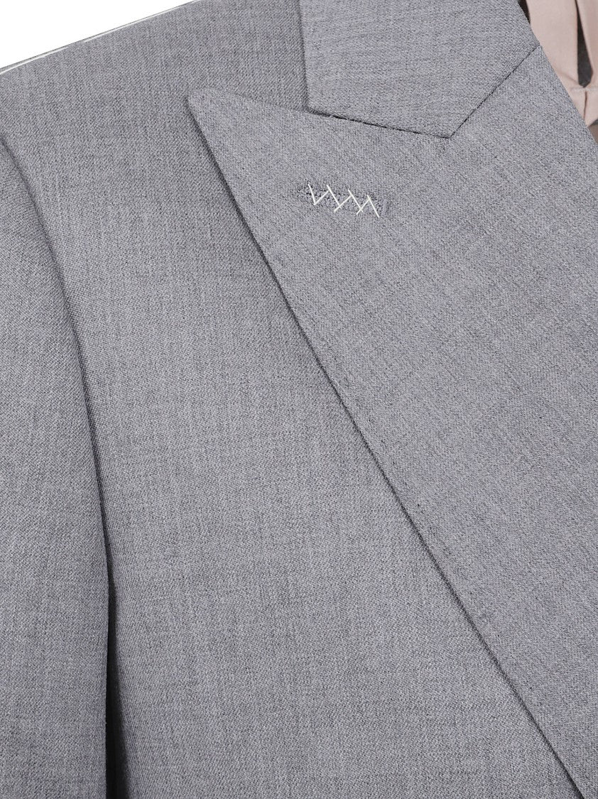 Max Mara Double-Breasted Tailored Jacket With Structured Silhouette