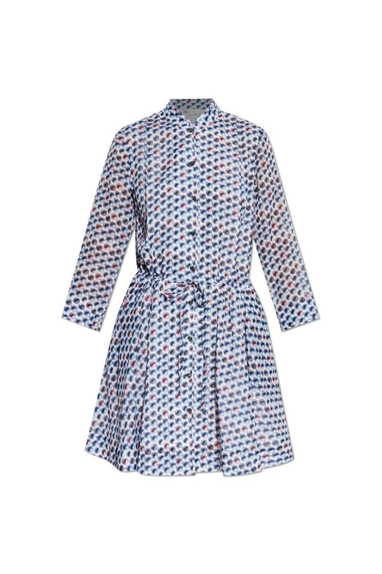 Tory Burch Playful Pattern Relaxed Fit Dress