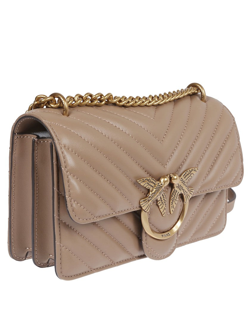 Pinko Crossbody Bag With Metal Logo