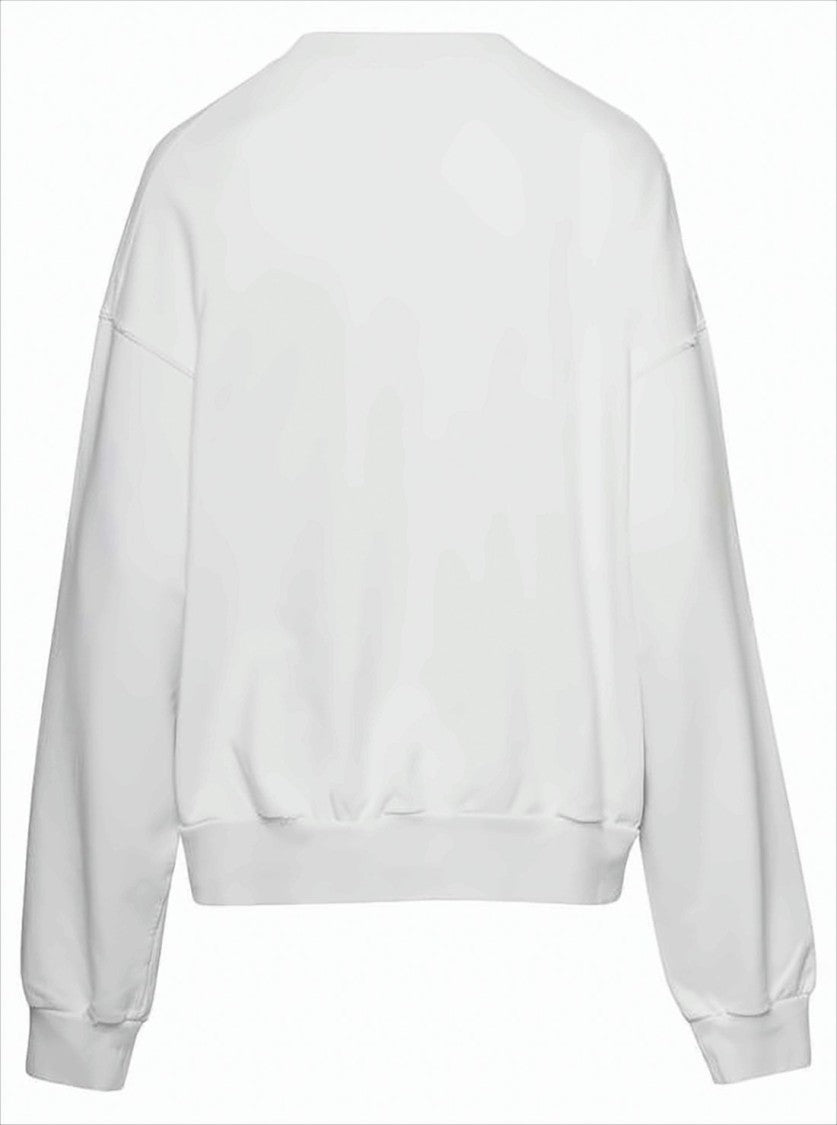 Balenciaga Extended Sleeve Sweatshirt With Graphic Print