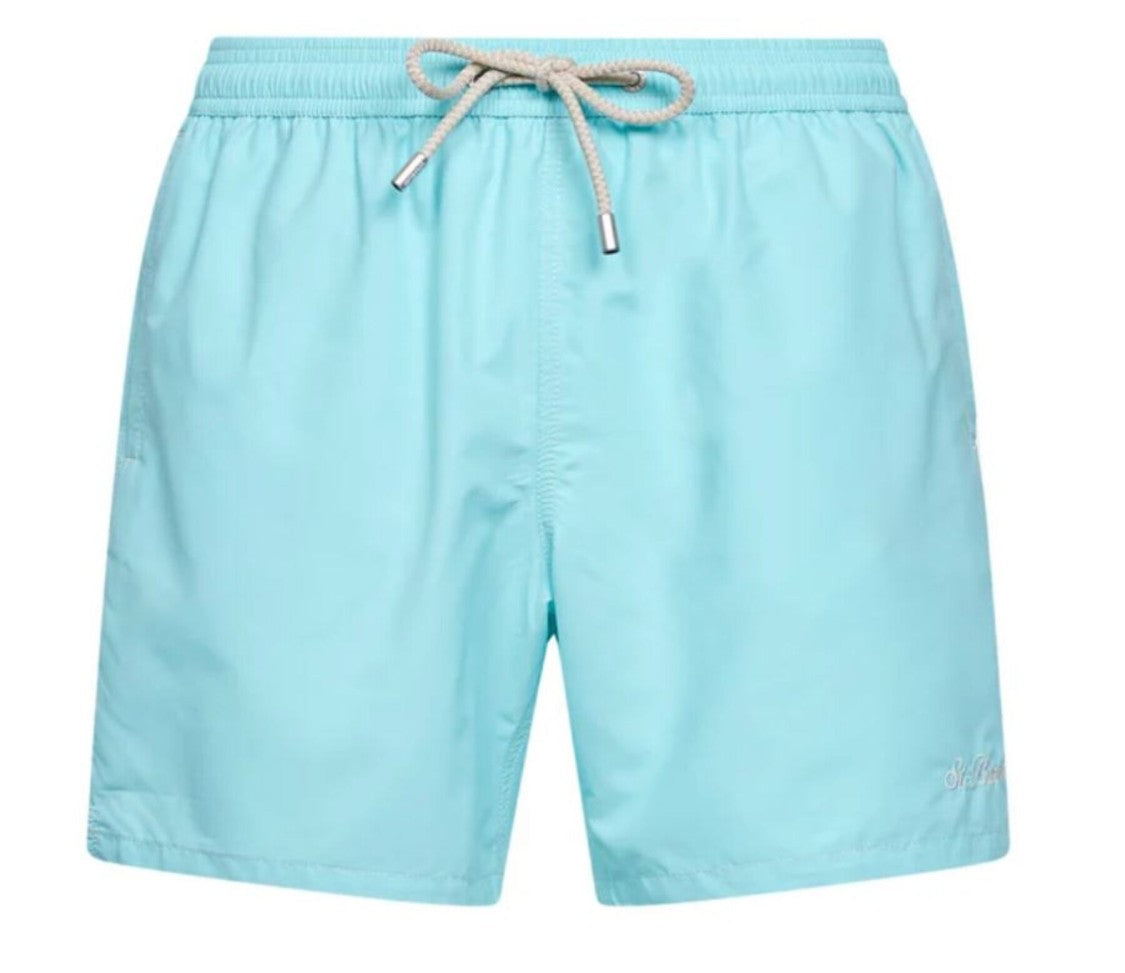 Mc2 Saint Barth Light Blue Patmos Swim Shorts