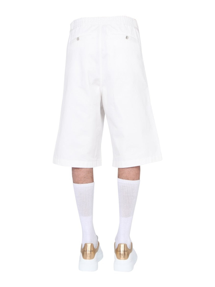 Alexander Mcqueen Japanese Gabardine Shorts