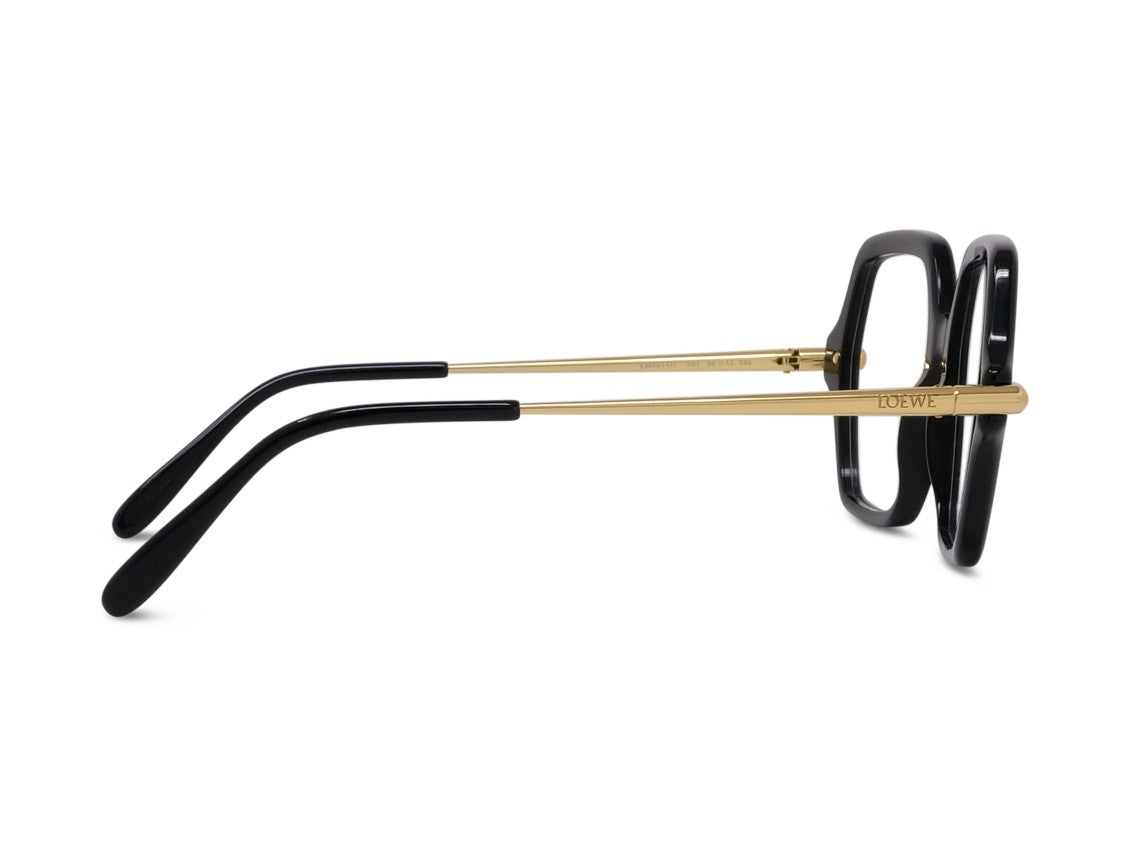 Loewe Lw50117i Oversized Geometric Metal Sunglasses