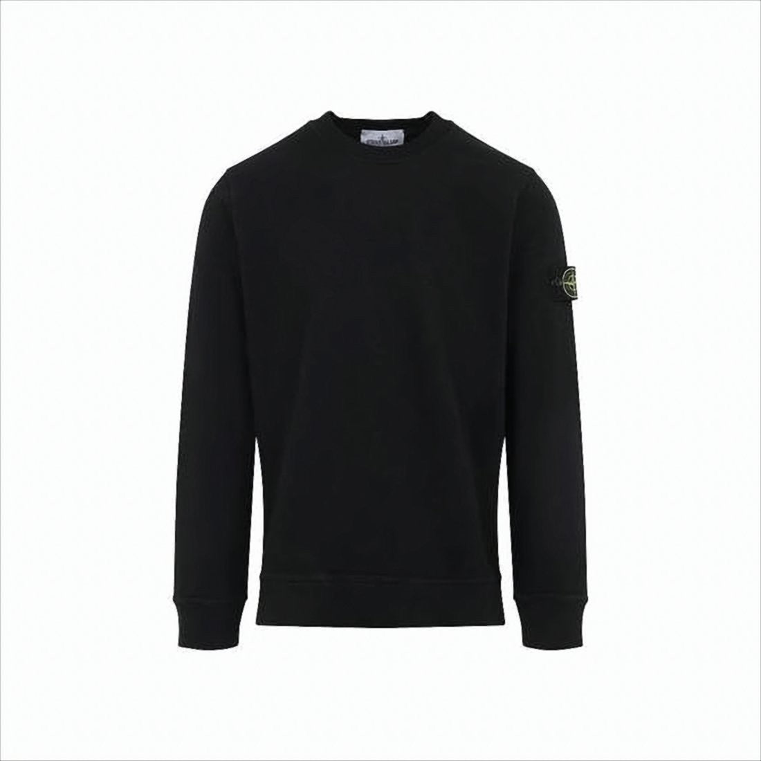 Stone Island Long-Sleeve Crewneck Sweatshirt With Distinctive Patch