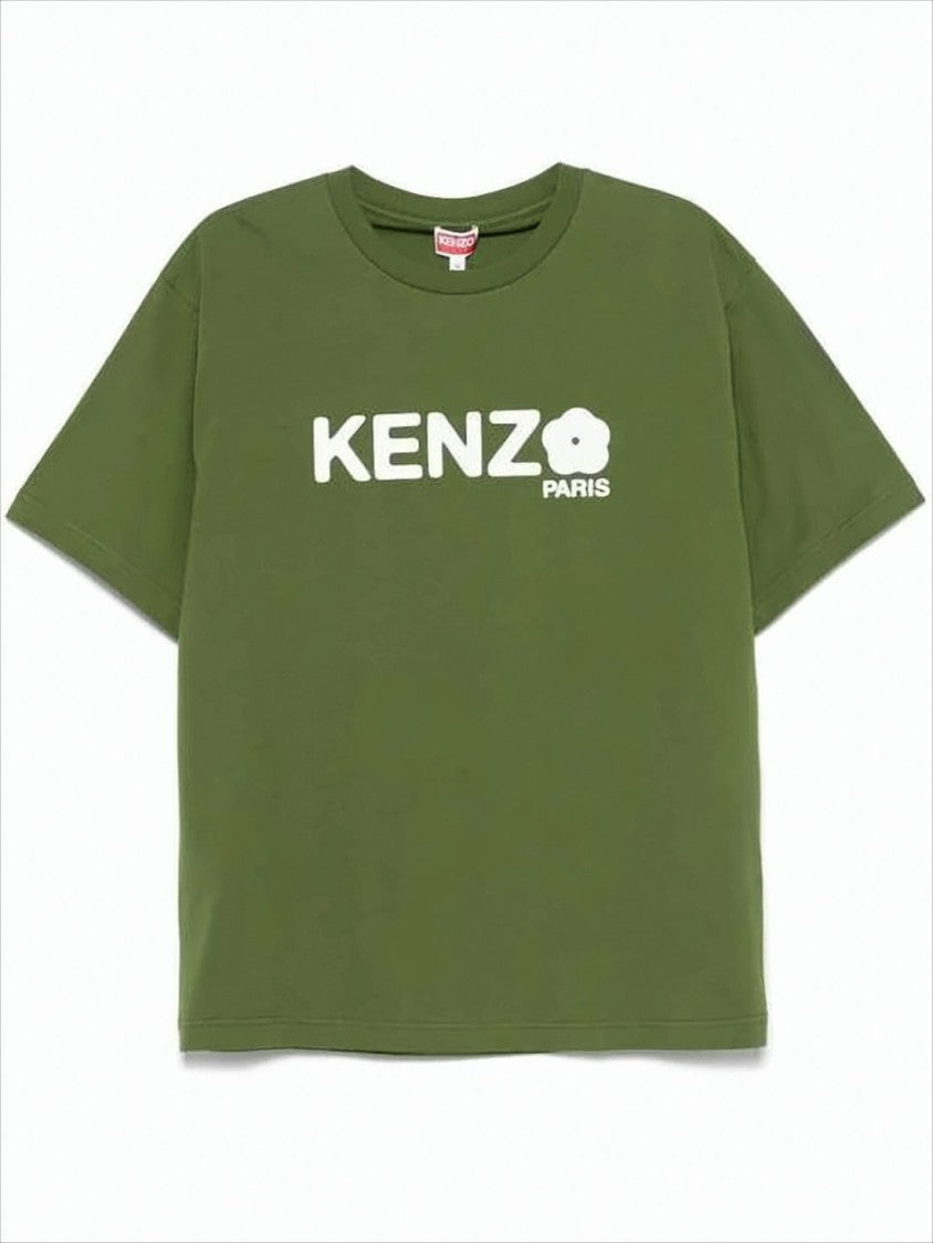Kenzo Short-Sleeved Crew Neck T-Shirt With Graphic Logo