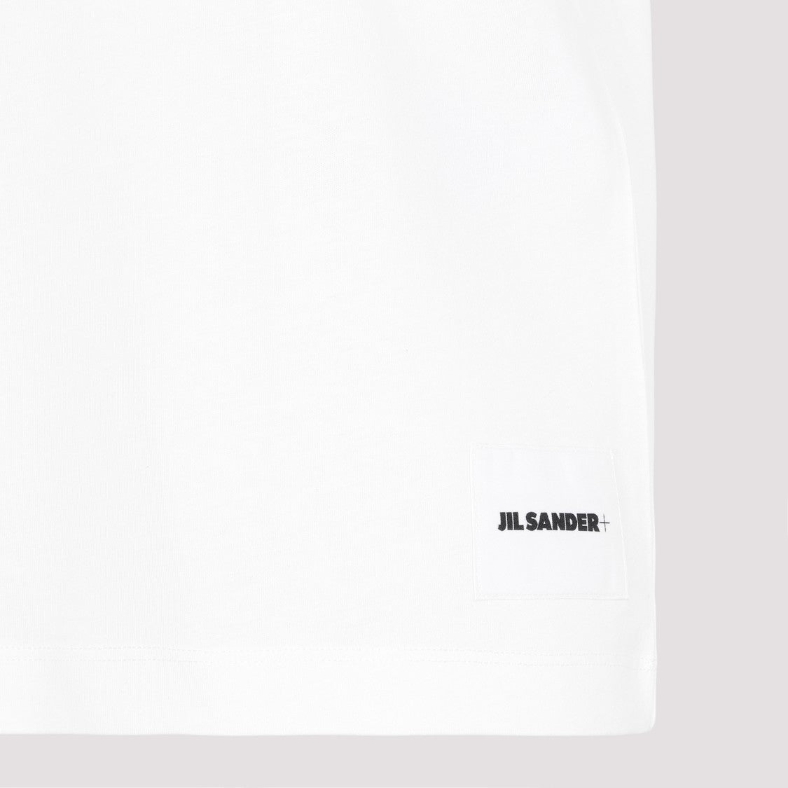 Jil Sander White Cotton 3 Pack T-Shirt Set