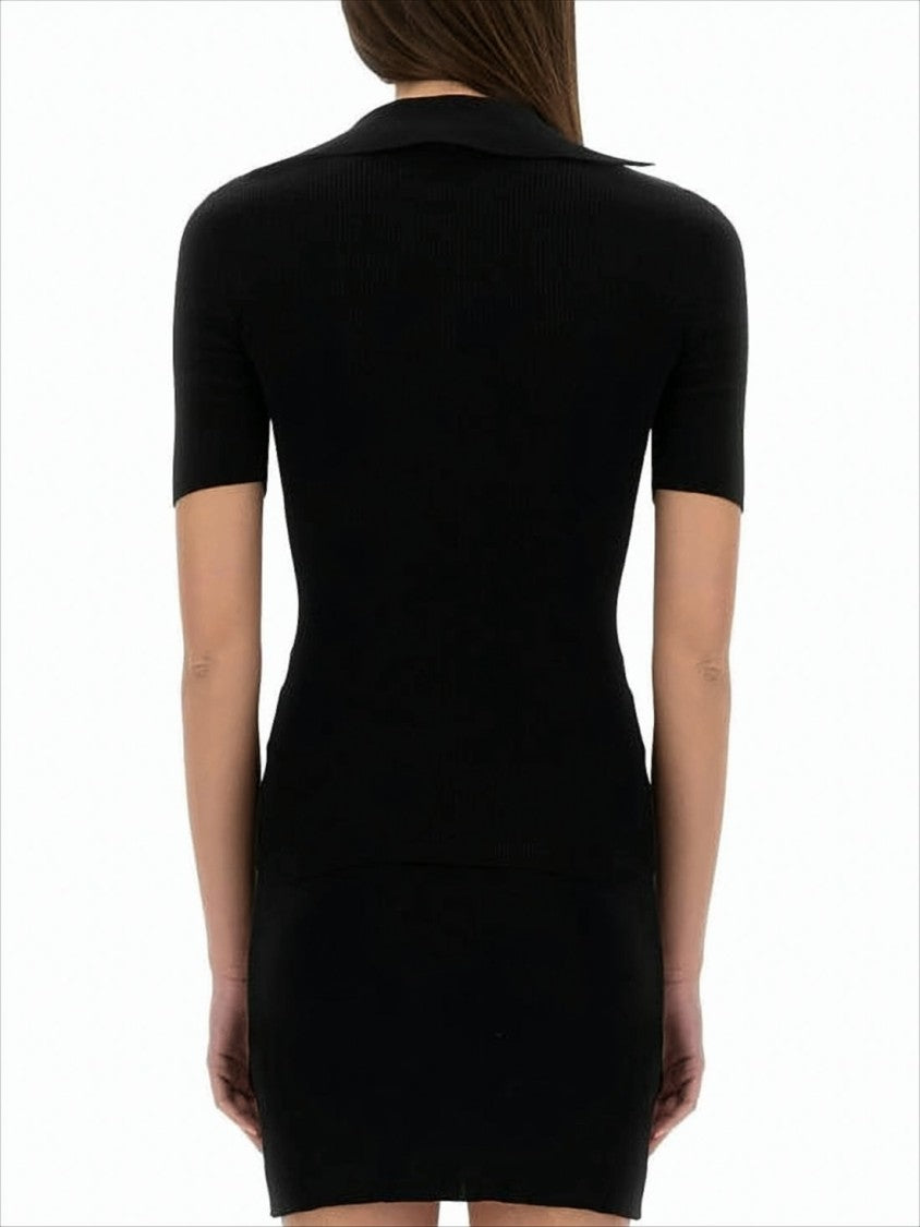 Vivienne Westwood Fitted Short-Sleeve Polo Shirt With V-Neckline