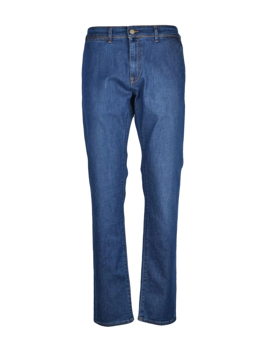 Incotex Blue Stretch Jeans