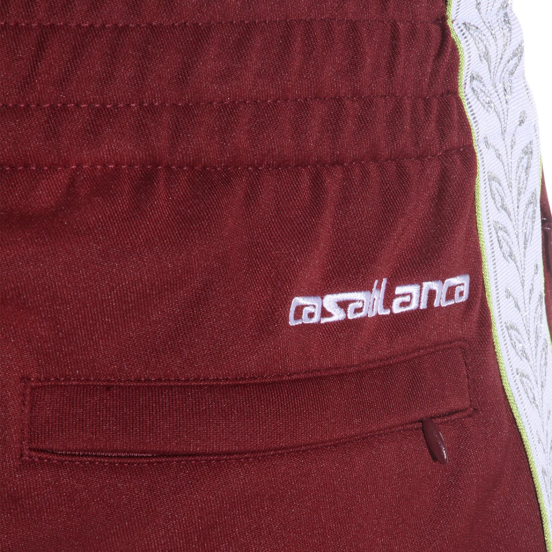 Casablanca Bordeaux Straight-Leg Trousers