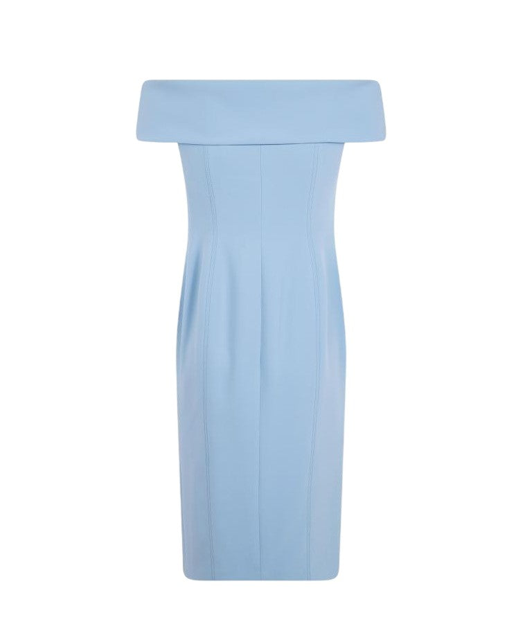 Lauren Ralph Lauren Midi Woven Off Shoulder Dress