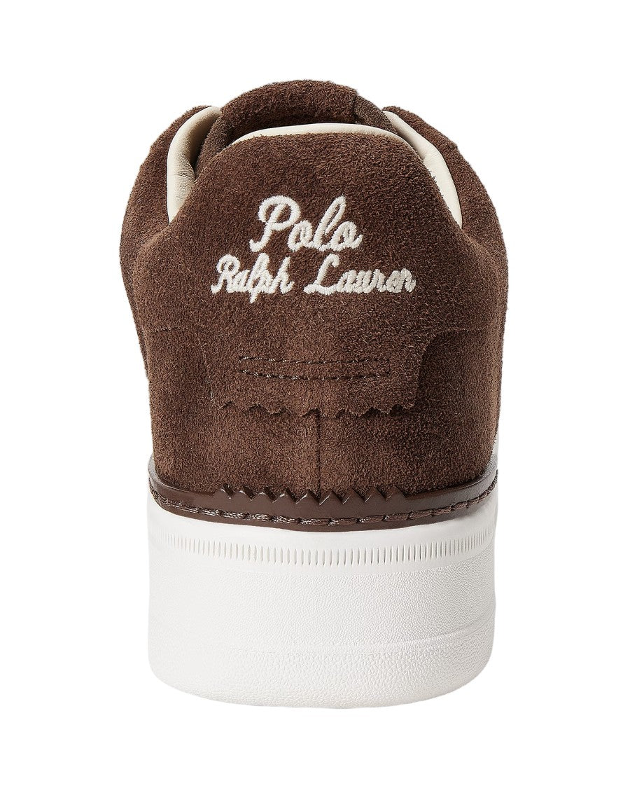 Polo Ralph Lauren Chocolate Brown Low Top Sneakers