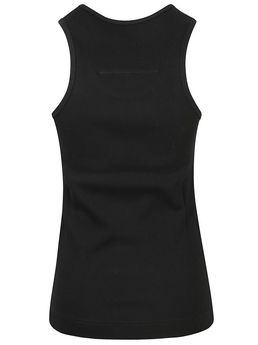 Givenchy Fitted Sleeveless Black Top
