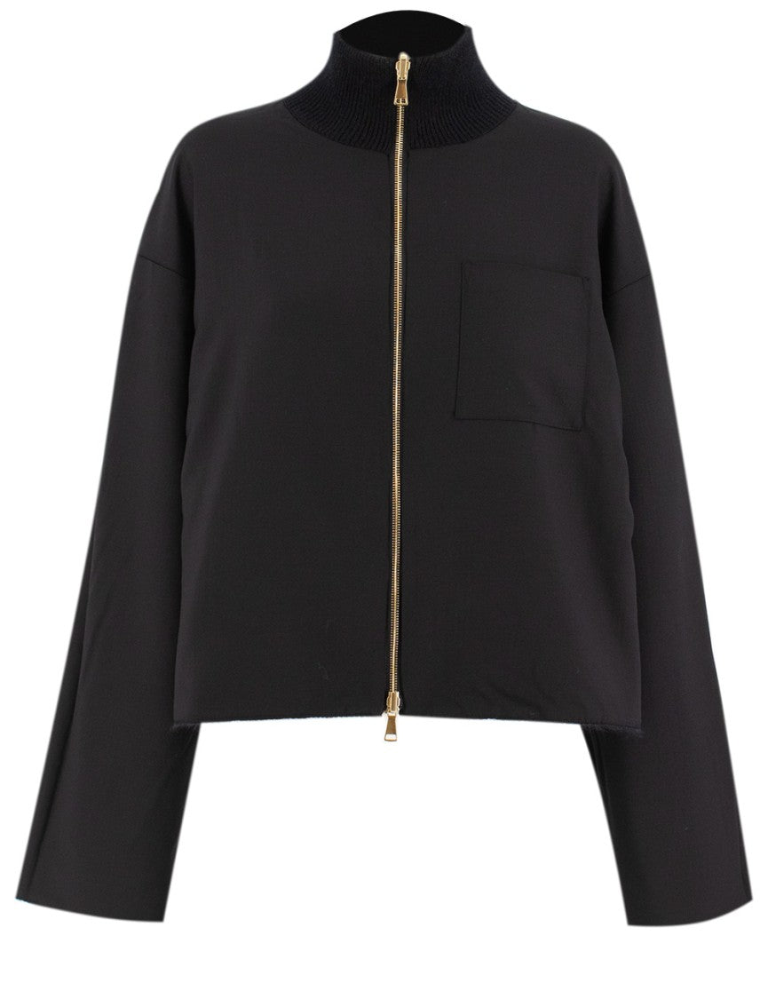 Fabiana Filippi Reversible Double-Sided Jacket With Gold-Zipper