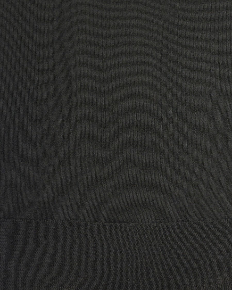 Paolo Pecora Black Wool Sweater