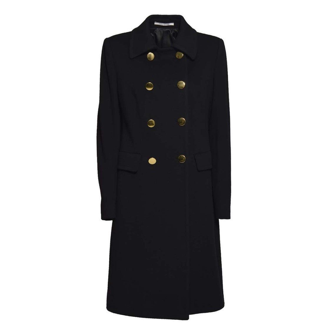 Tagliatore Black Wool And Cashmere Hennie Coat