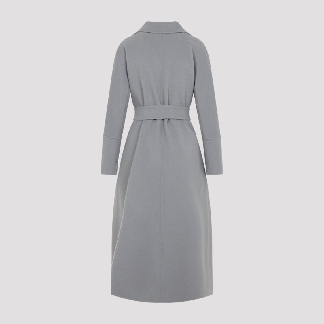 Max Mara Blue Virgin Wool Coat