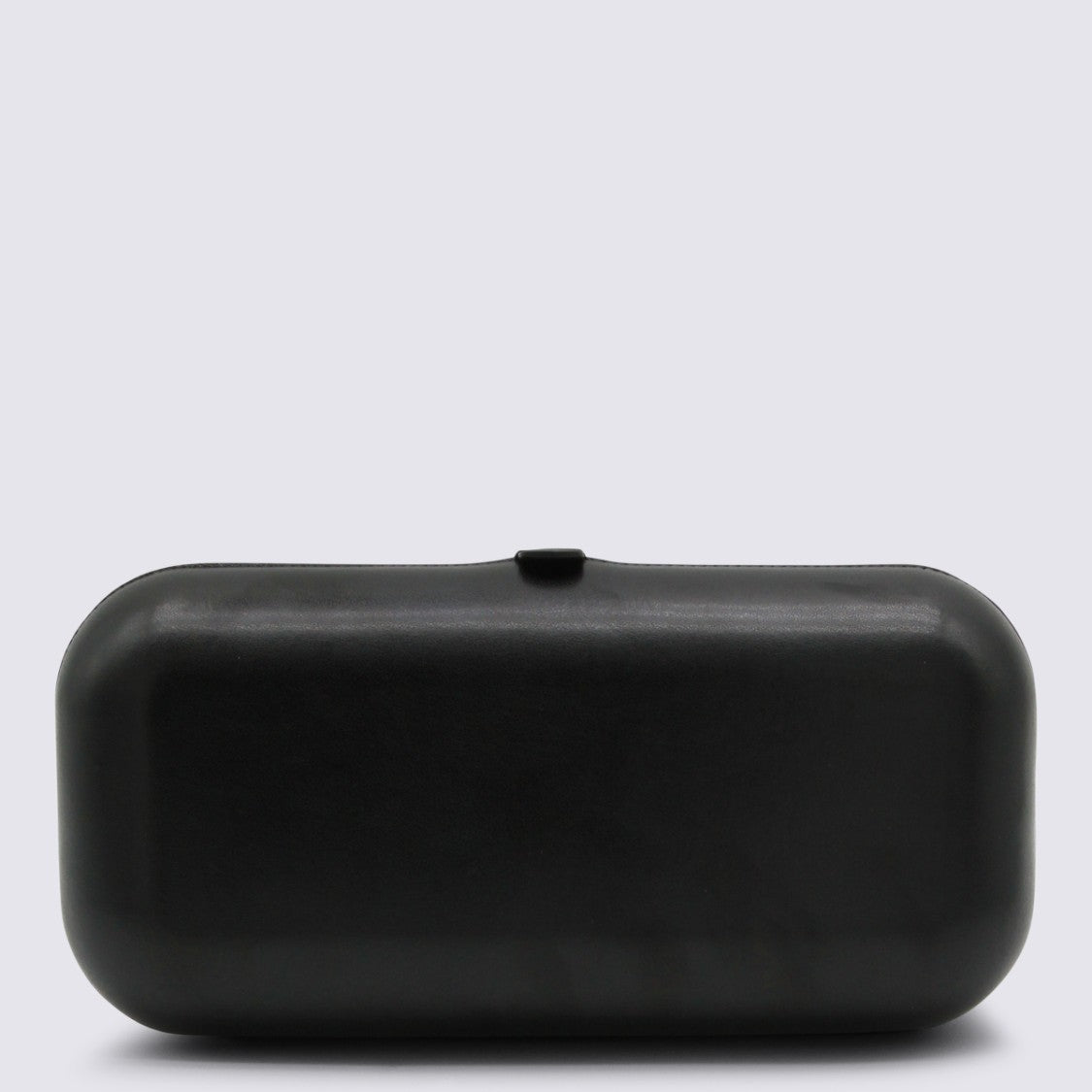 Moschino Rectangular Black Bag With Neon Pink Accent