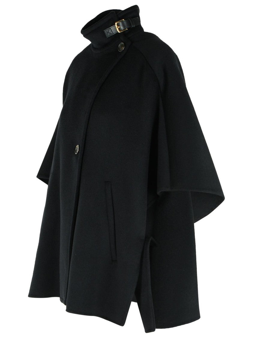 Max Mara Derrik' Black Cashmere Cape