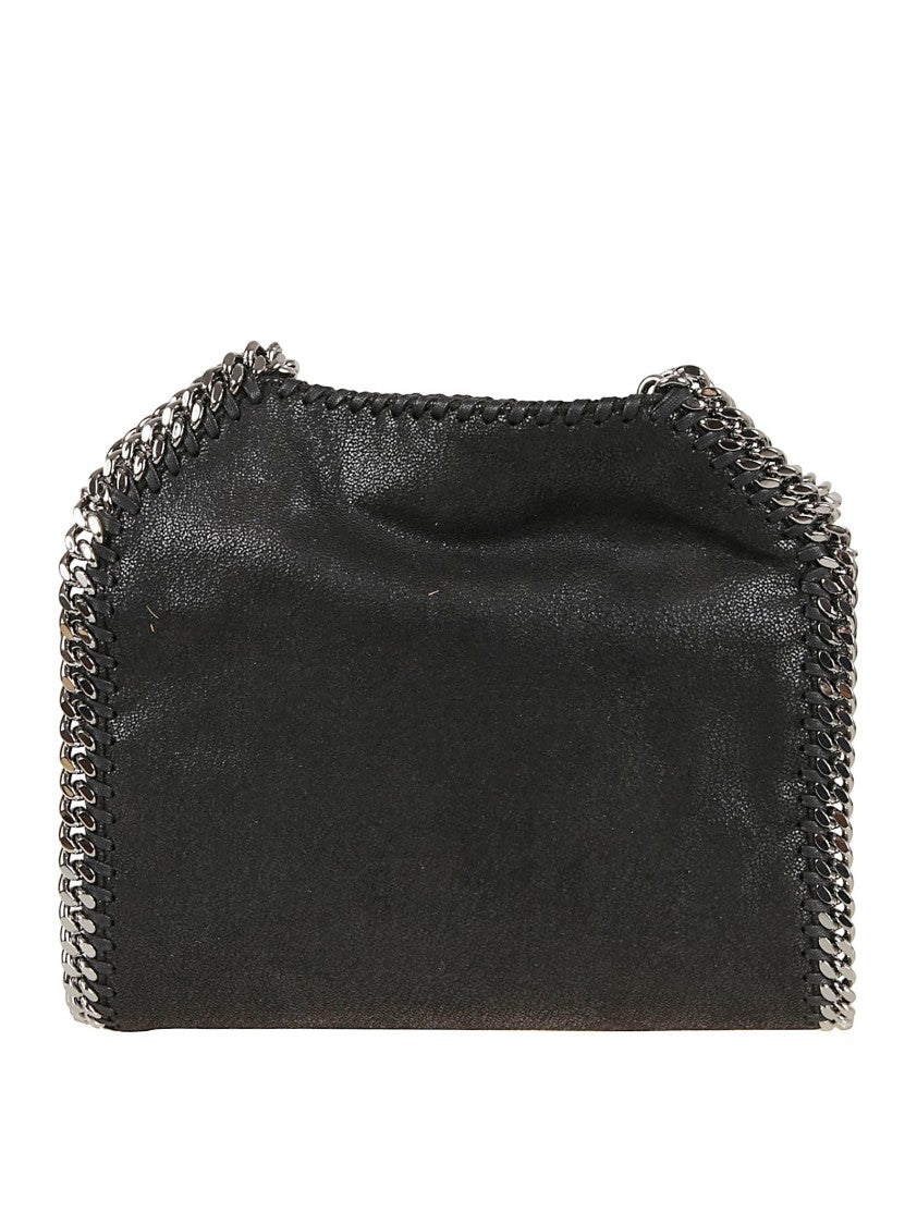Stella Mccartney Falabella Mini Tote With Diamond Chain Detail