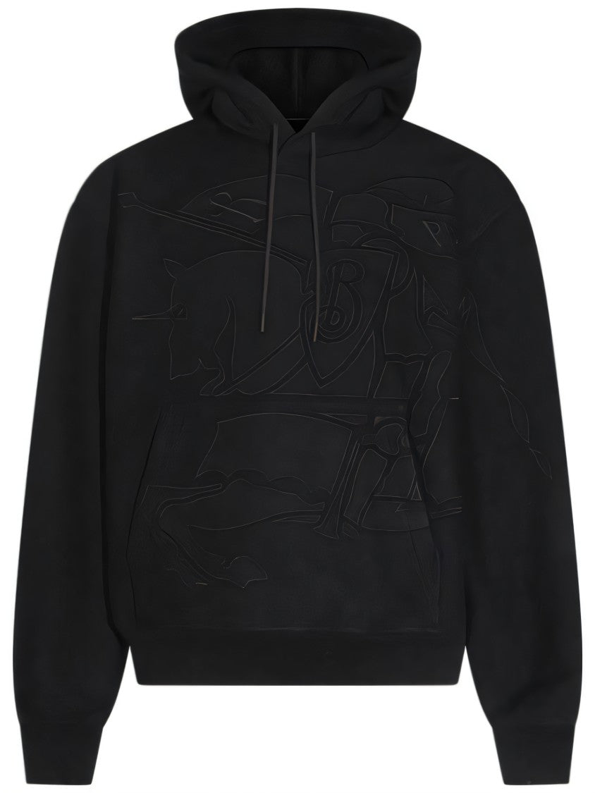 Burberry Relaxed Fit Black Hoodie