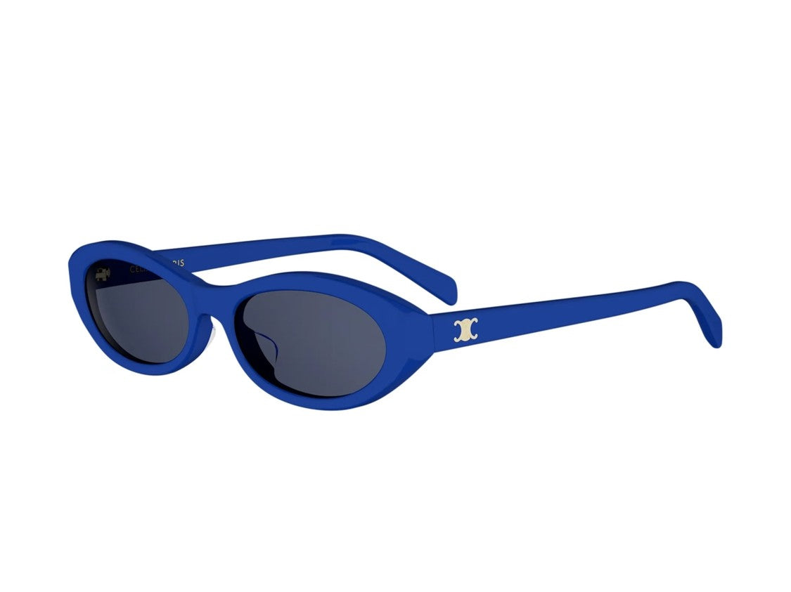 Celine Cl40353u Metallic Detail Acetate Sunglasses