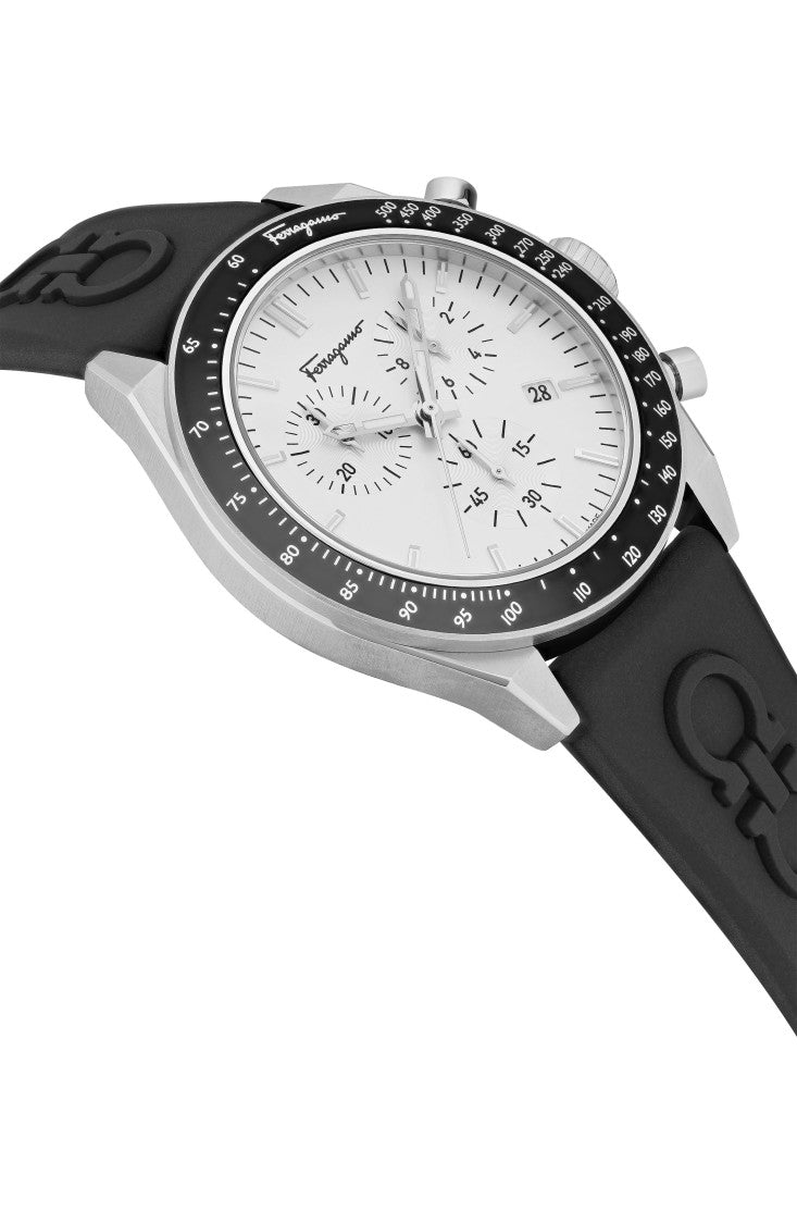 Ferragamo Urban Chrono Silicone Watch