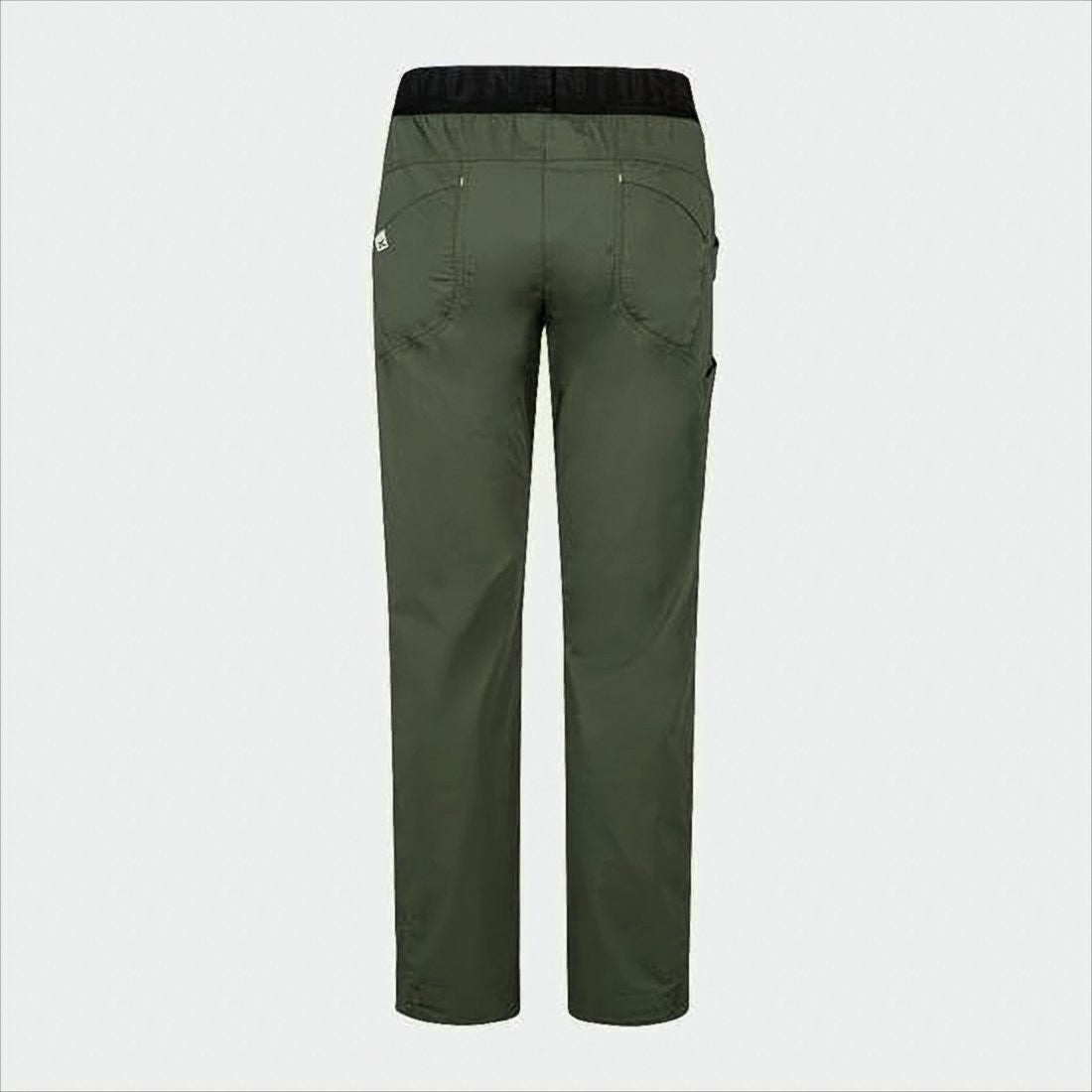 Montura Streamlined Olive Green Straight Pants