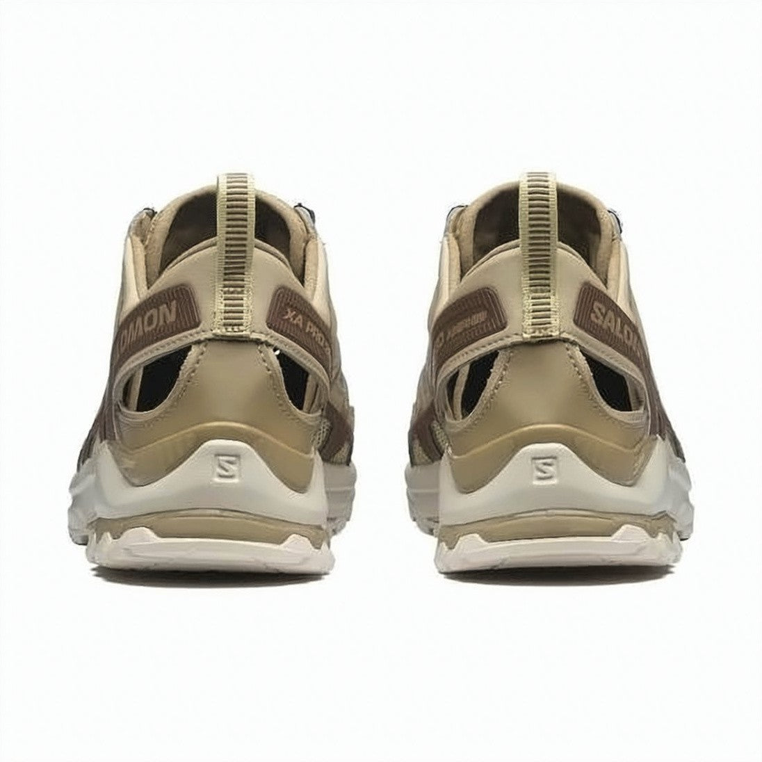 Salomon Breathable Textile Sneakers With Supportive Cage Design