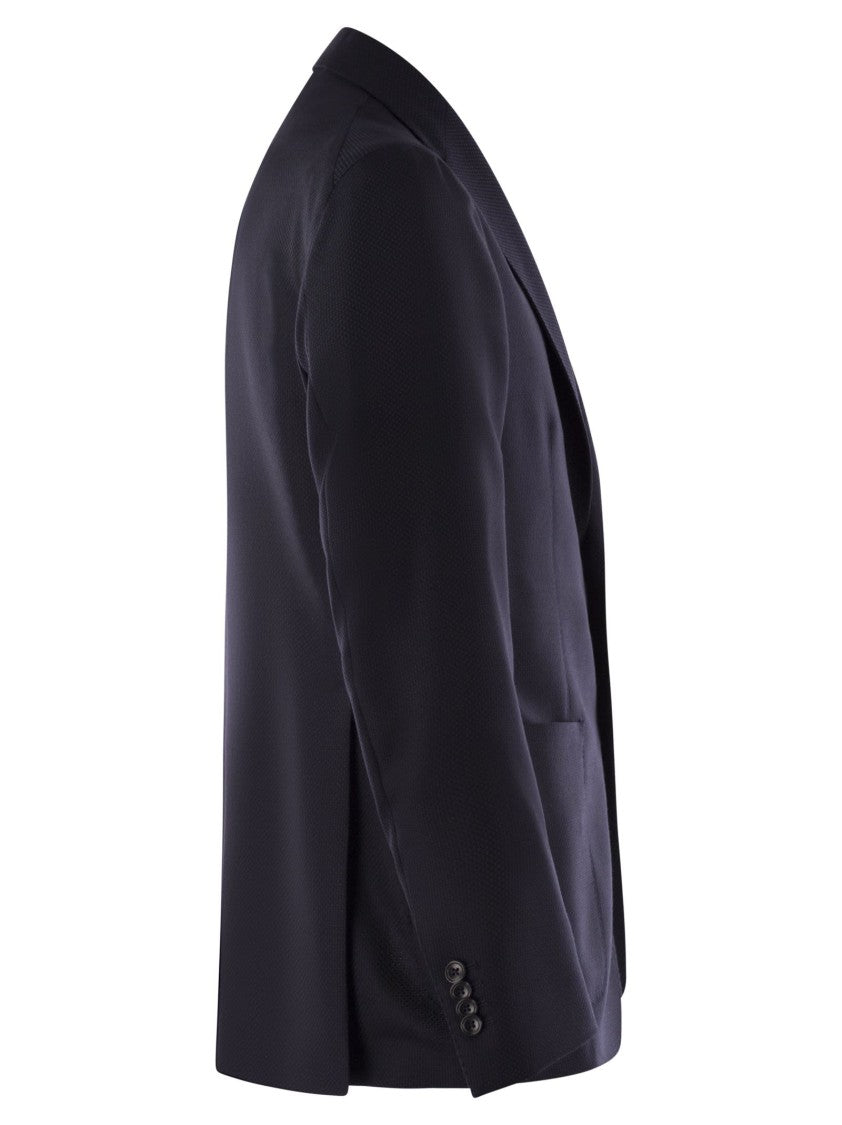 Tagliatore Refined Virgin Wool Jacket