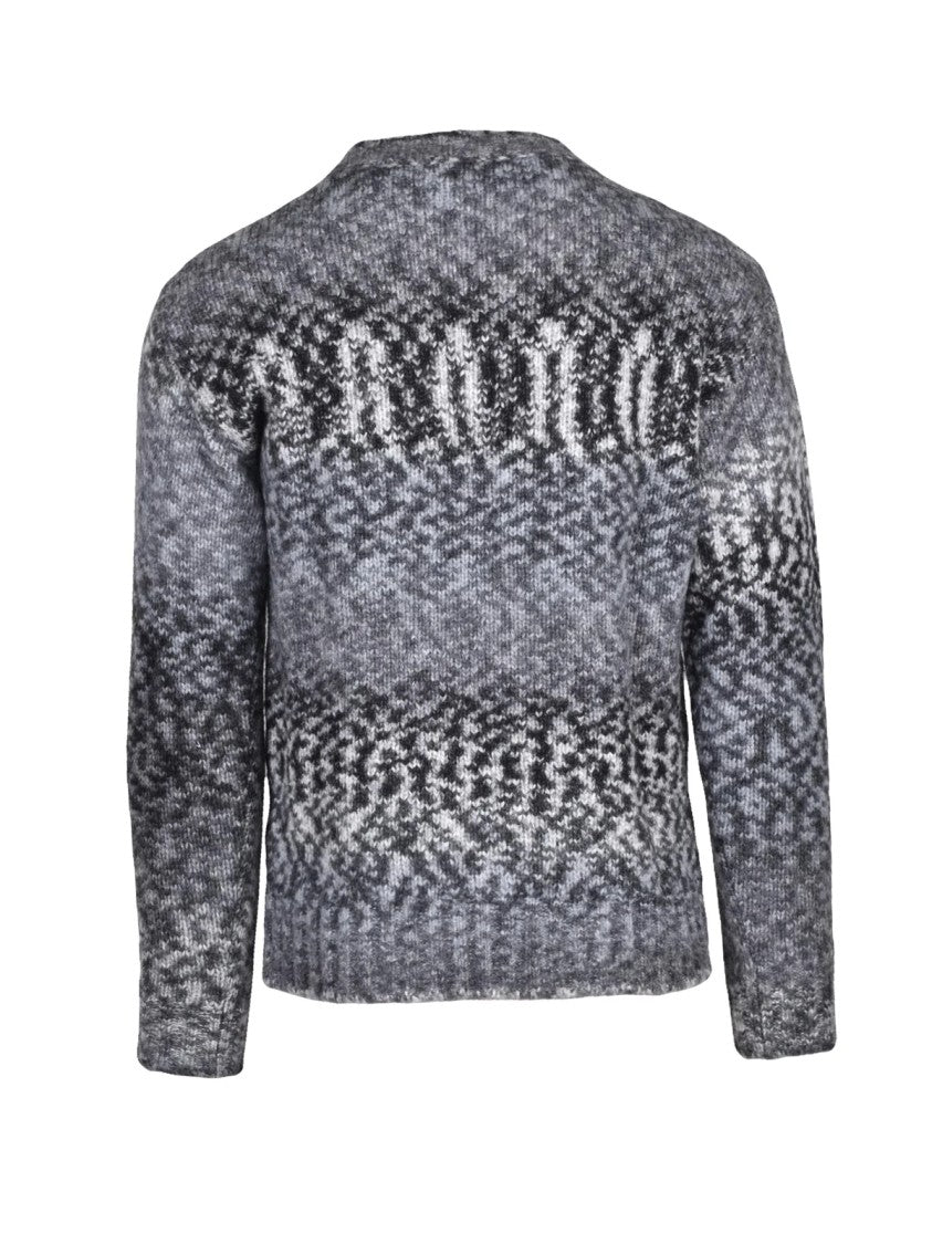 Kangra Textured Knit Crewneck Sweater