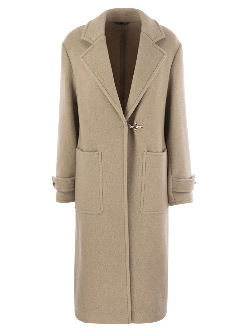 Fay Wool And Cashmere Coat