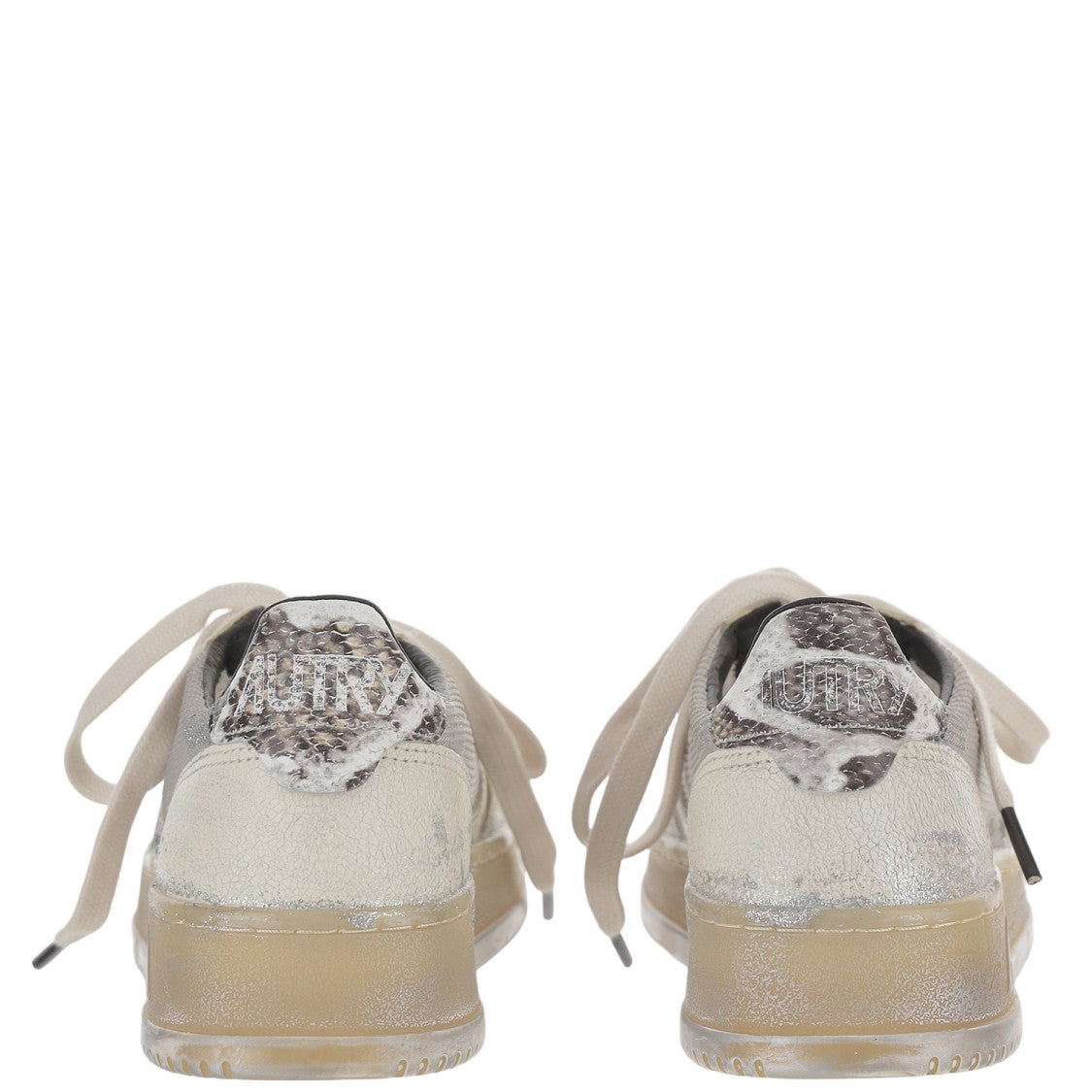 Autry Vintage-Inspired Medalist Super Sneakers With Color Block Design