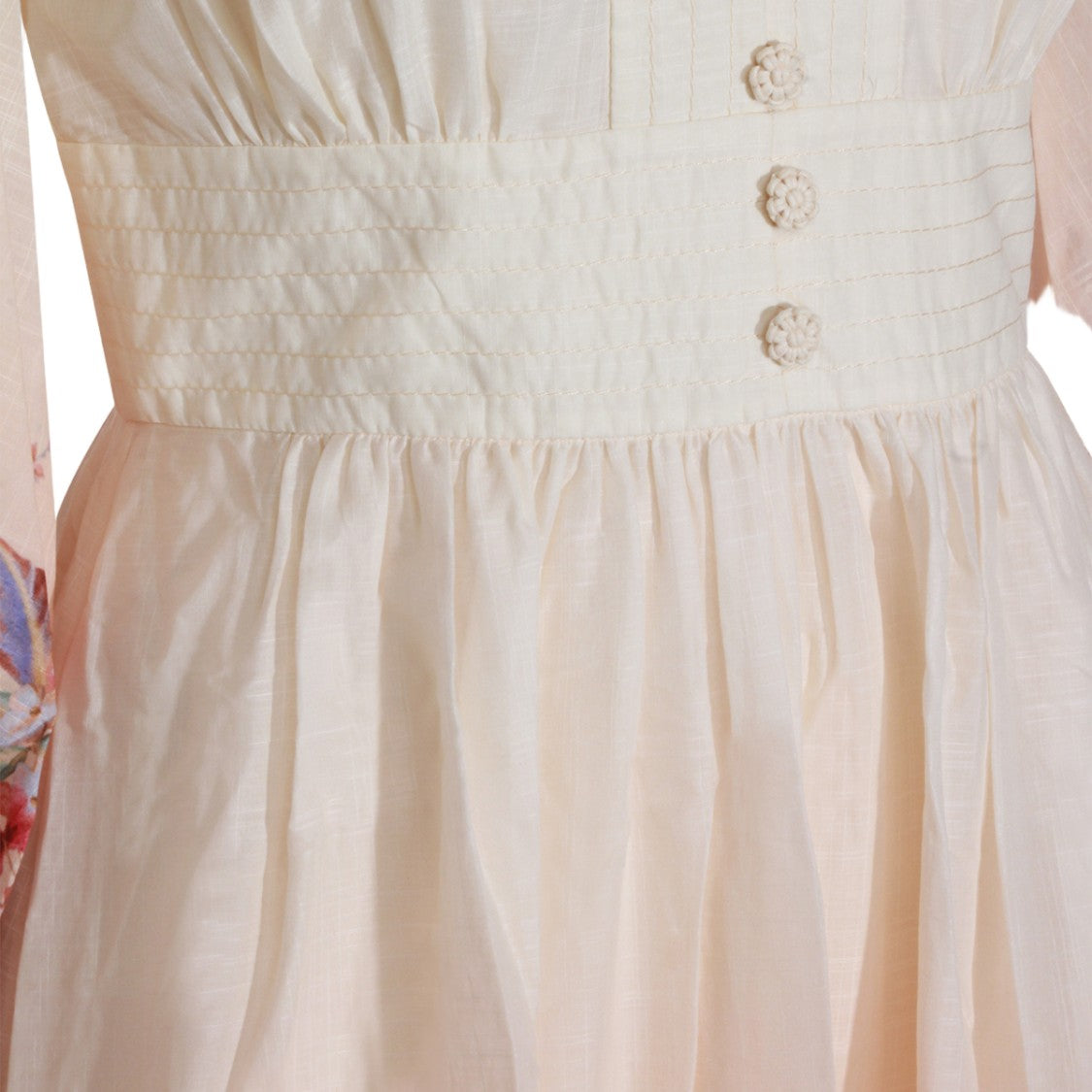Zimmermann Long Dress With Deep V-Neckline
