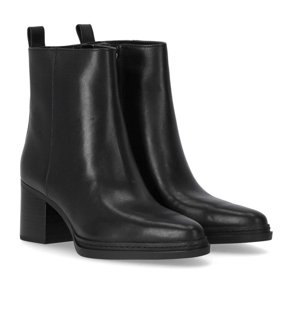 Michael Kors Lex Black Heeled Ankle Boot