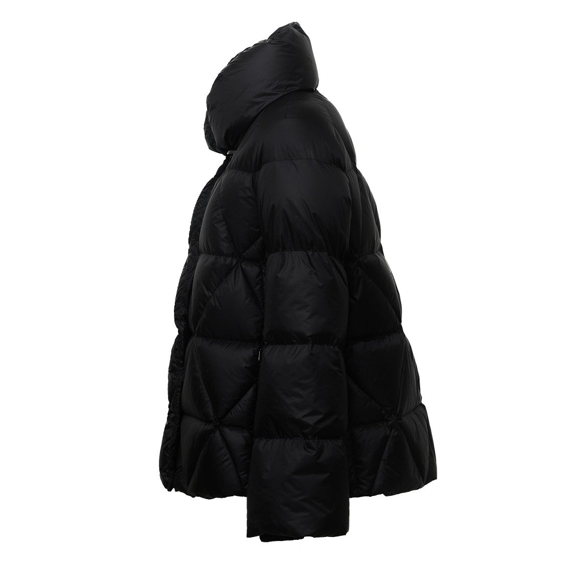 Fay Argyle Hooded Down Cape